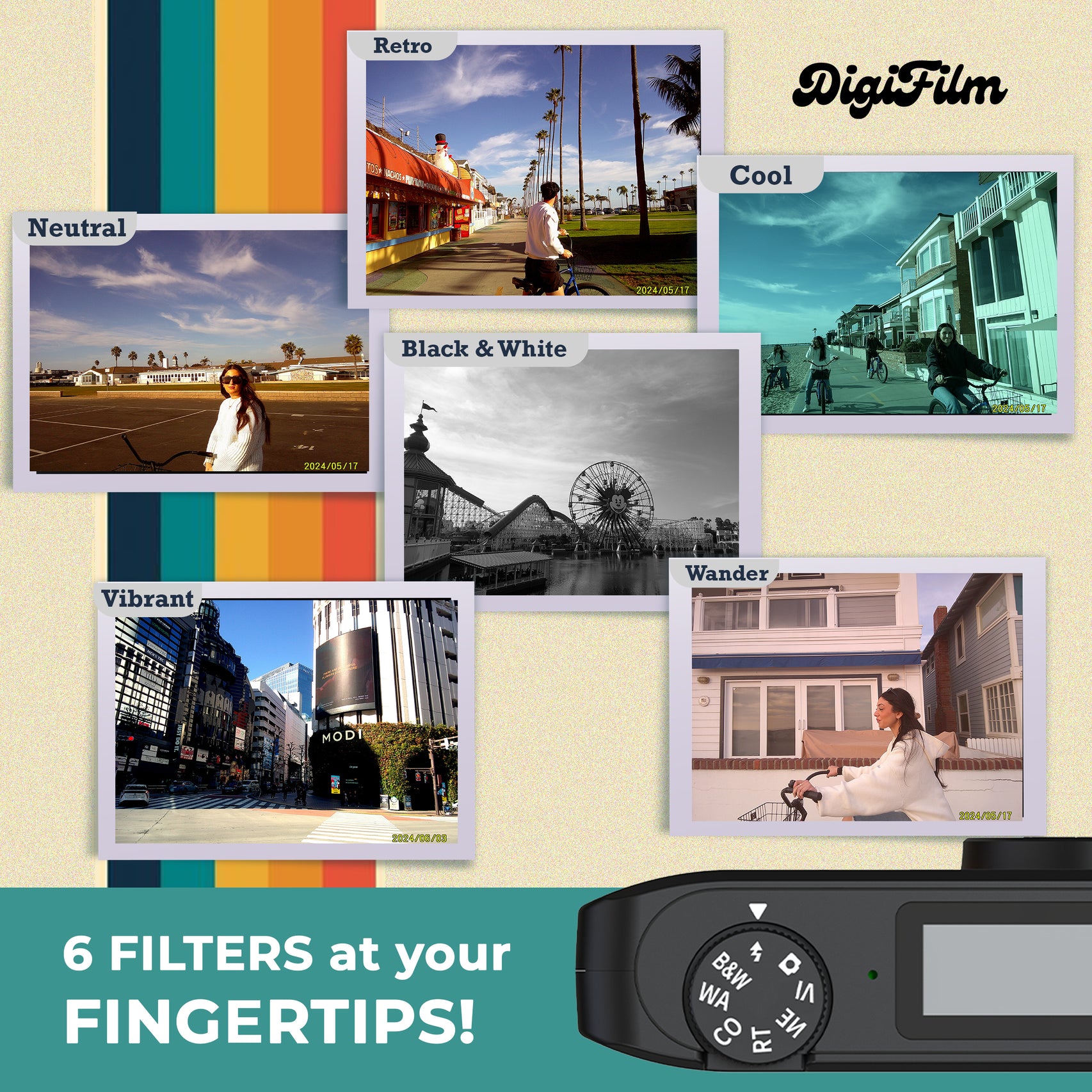 DigiFilm Screen Free Digital Camera – Capture Moments, Relive Memories