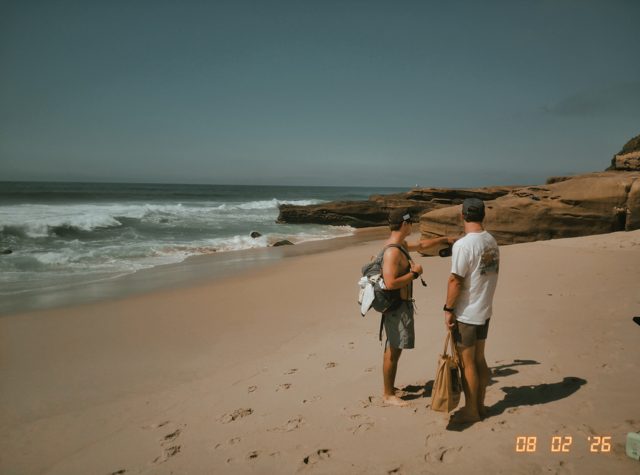 A DigiFilm photo from a day at the beach.