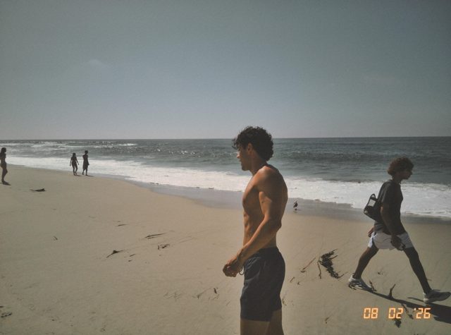 A DigiFilm photo from a day at the beach.