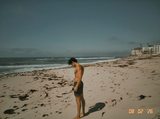 A DigiFilm photo from a day at the beach.