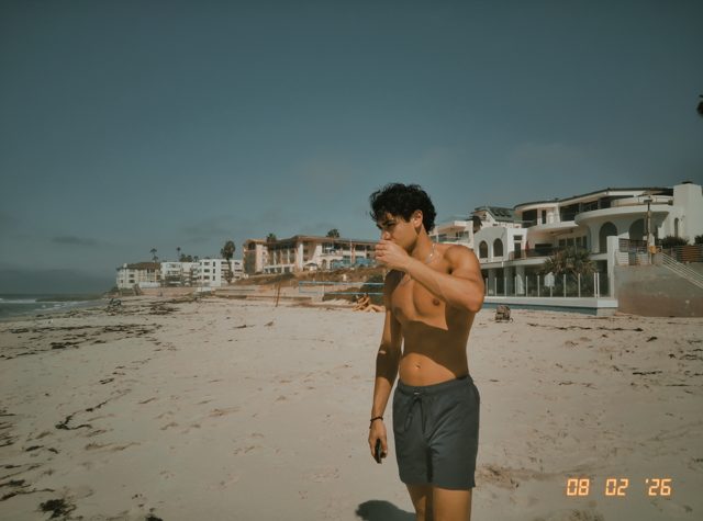 A DigiFilm photo from a day at the beach.